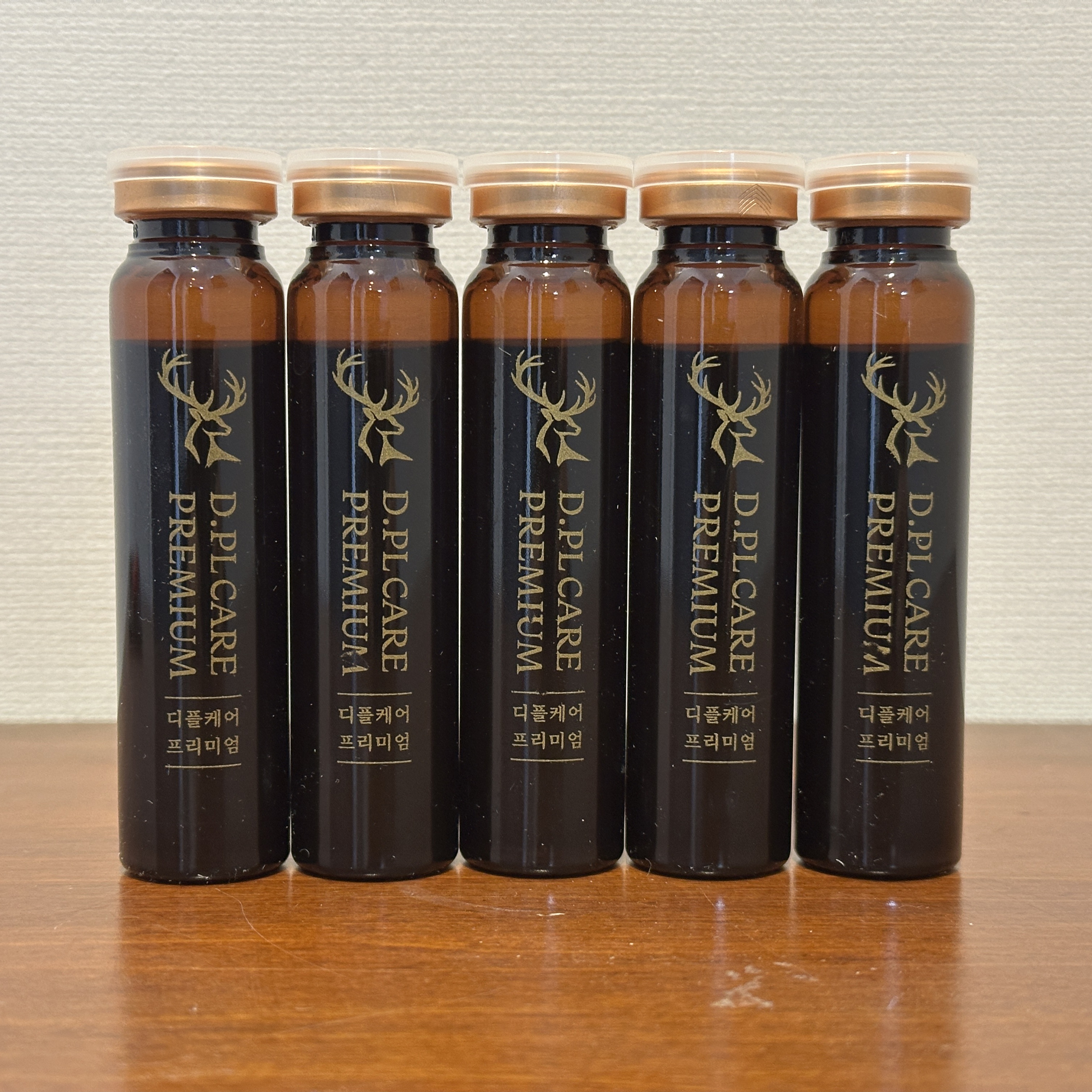디플케어 프리미엄 365 맛보기용 20ml x 5병 사슴태반 침향 스태미너 기력회복 - 상품 이미지