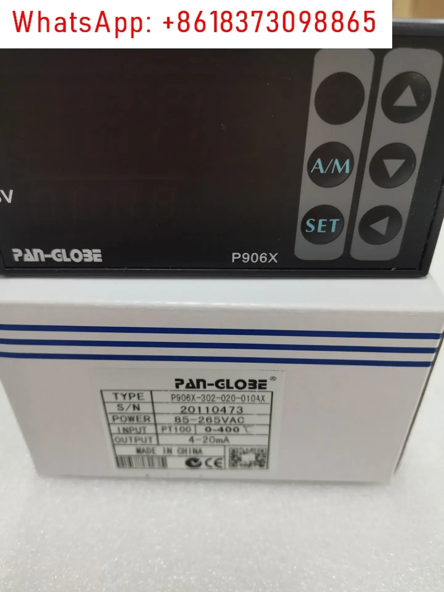 P906X-302-020-010AX 경보 세트 2개 대만 Panduit PAN-GLOBE 온도 컨트롤러 조절기