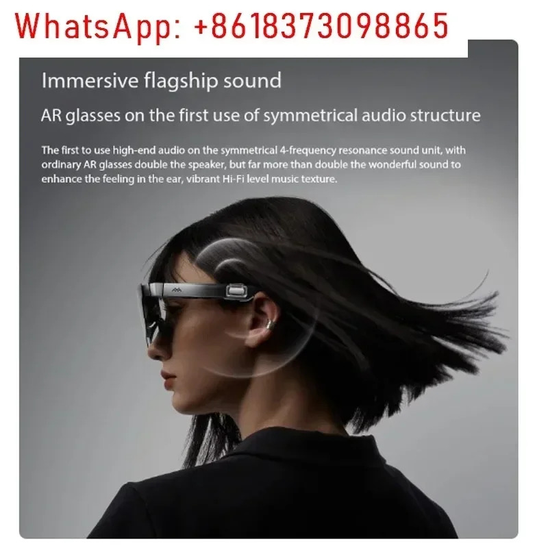 Air 2S 스마트 AR XR 안경 1080P 120Hz HD 휴대폰ipad PC 스위치 PlayStation Xbox U Giant