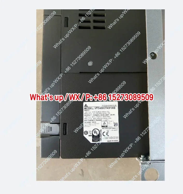 오리지널 CT2000 시리즈 45KW 섬유 전주파수 변환기 VFD450CT43F00B