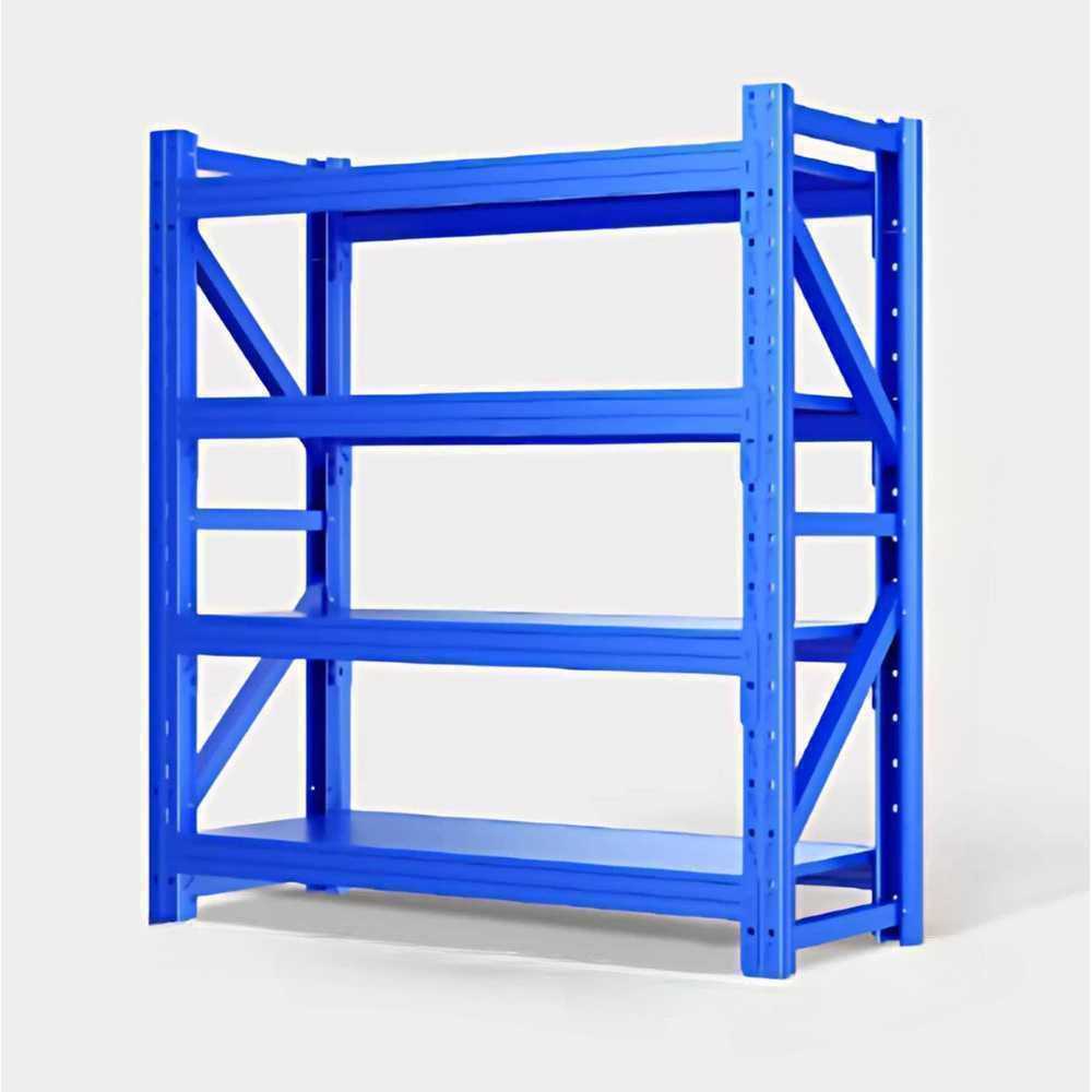 창고랙 공장 적치대 수납장 조립식 선반 화물 대형 105x40x200cm/4단/층당 150kg - 상품 이미지
