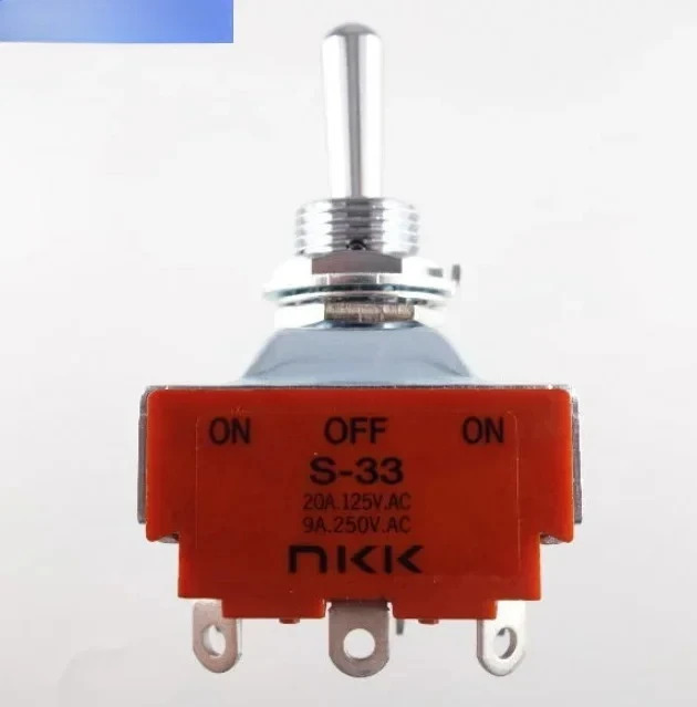 3pcs nkk Rikai S-31-J S-33 로커 헤드 스위치 S-35 S-38 S-39 버튼