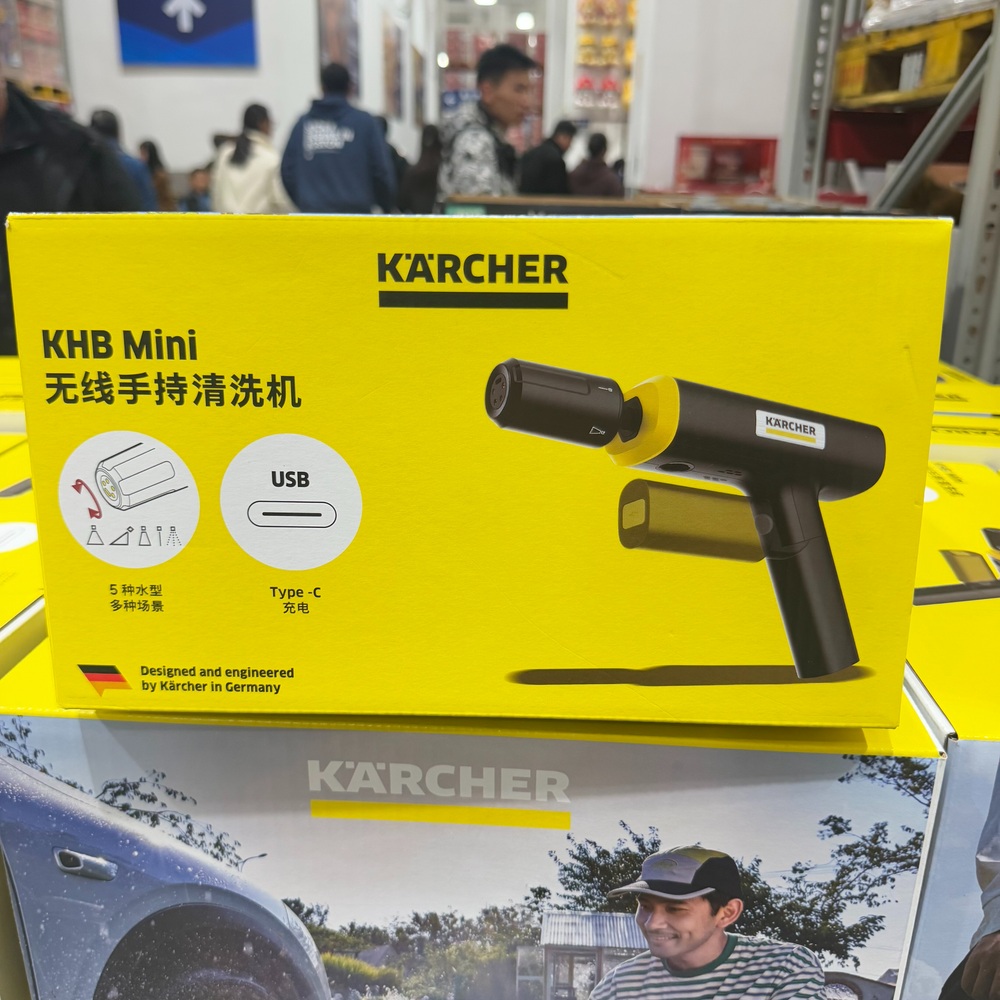 무선 고압세차기 휴대용 미니 강력 자가흡입 리튬이온배터리 권총형 고성능 차량 바닥 - 상품 이미지
