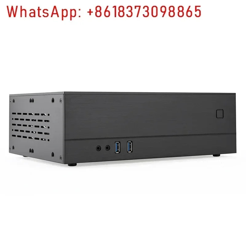 XQBOX A02 알루미늄 쉘 철 프레임HTPC 수평 ITX 미니 소형하프 높이 그래픽 카드