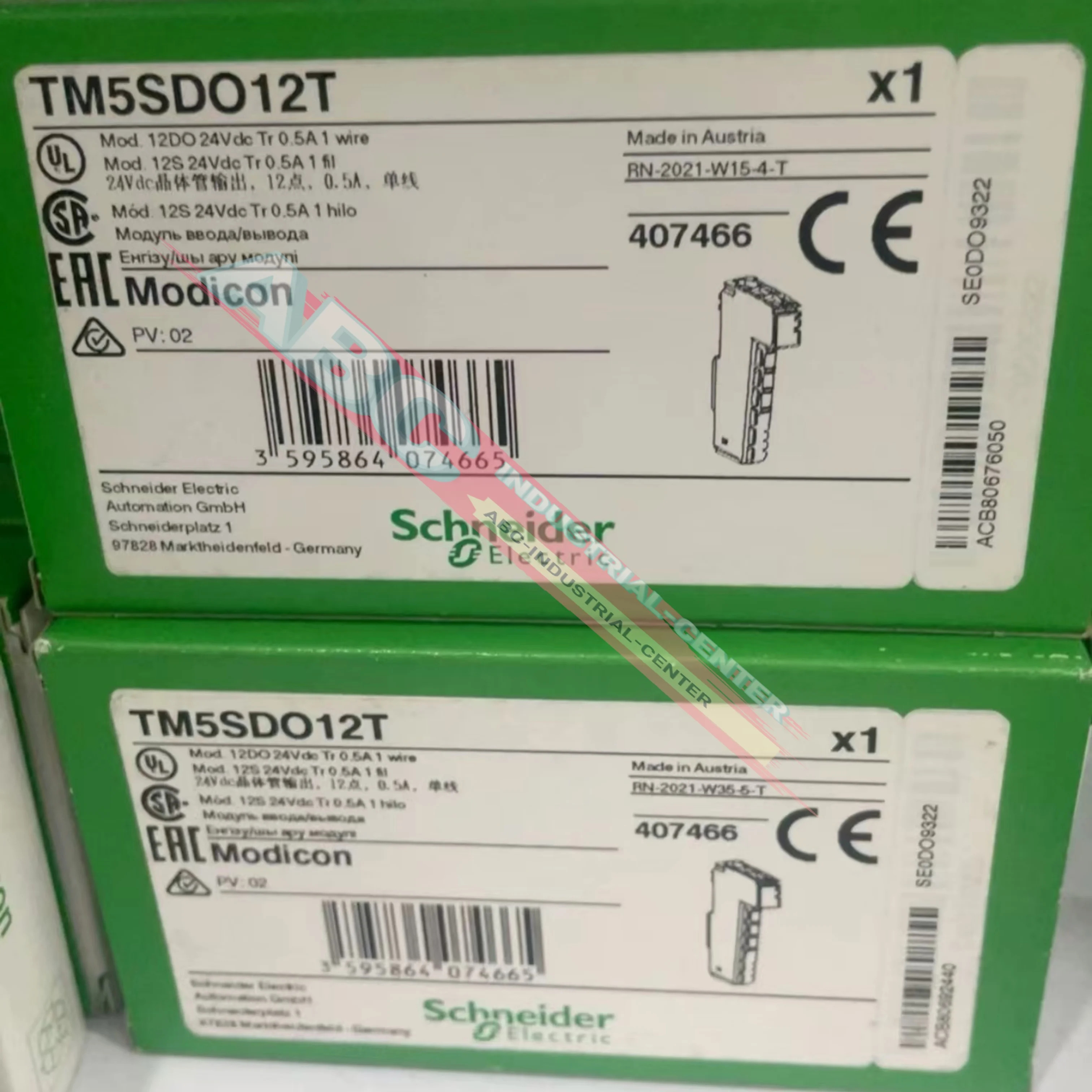 PLC 모듈 TM5SDO12T TSXAEY414 신