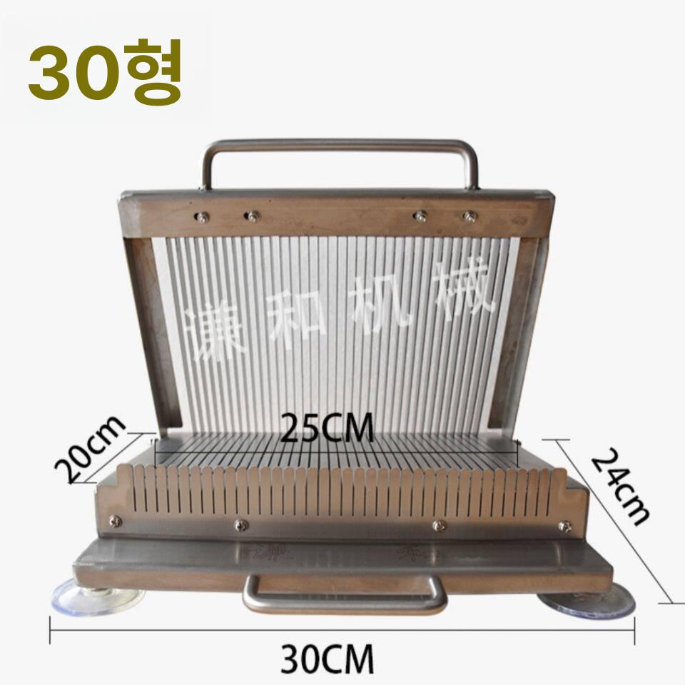 햄 슬라이서 절단기 두부 스팸 소시지 야채 업소용 채칼 - 상세 이미지 2