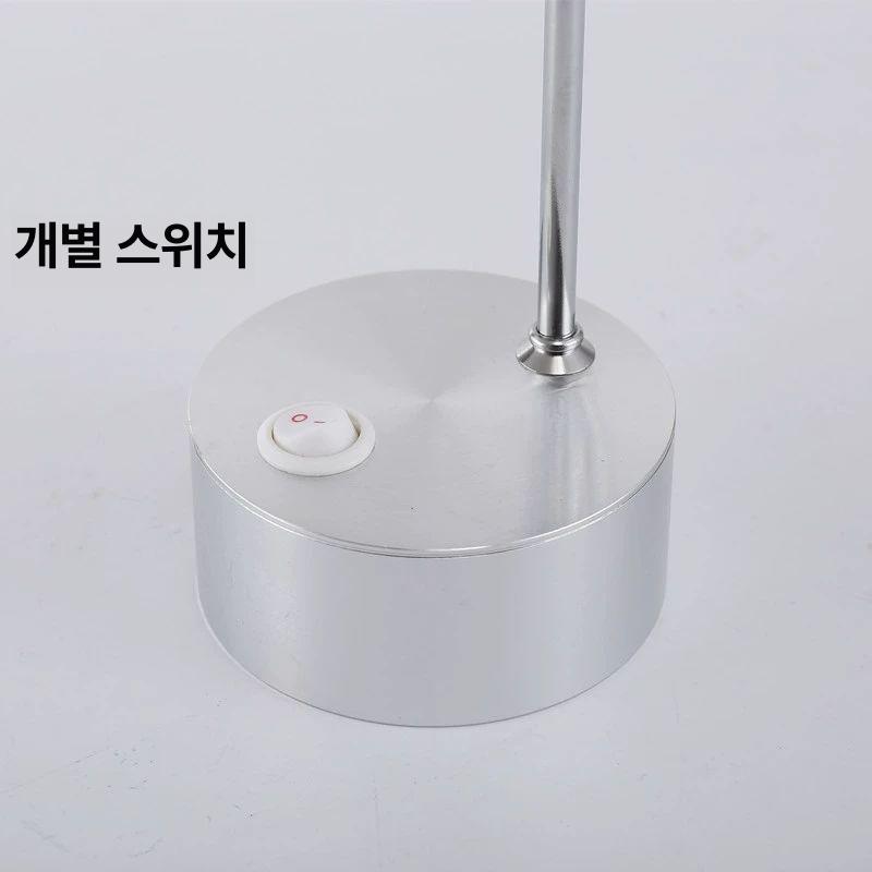 LED 스팟 스팟조명 천장 카페 촬영 전시 무대 미술관 스탠다드 실버 14cm 3W 화이트 웜 - 상세 이미지 3