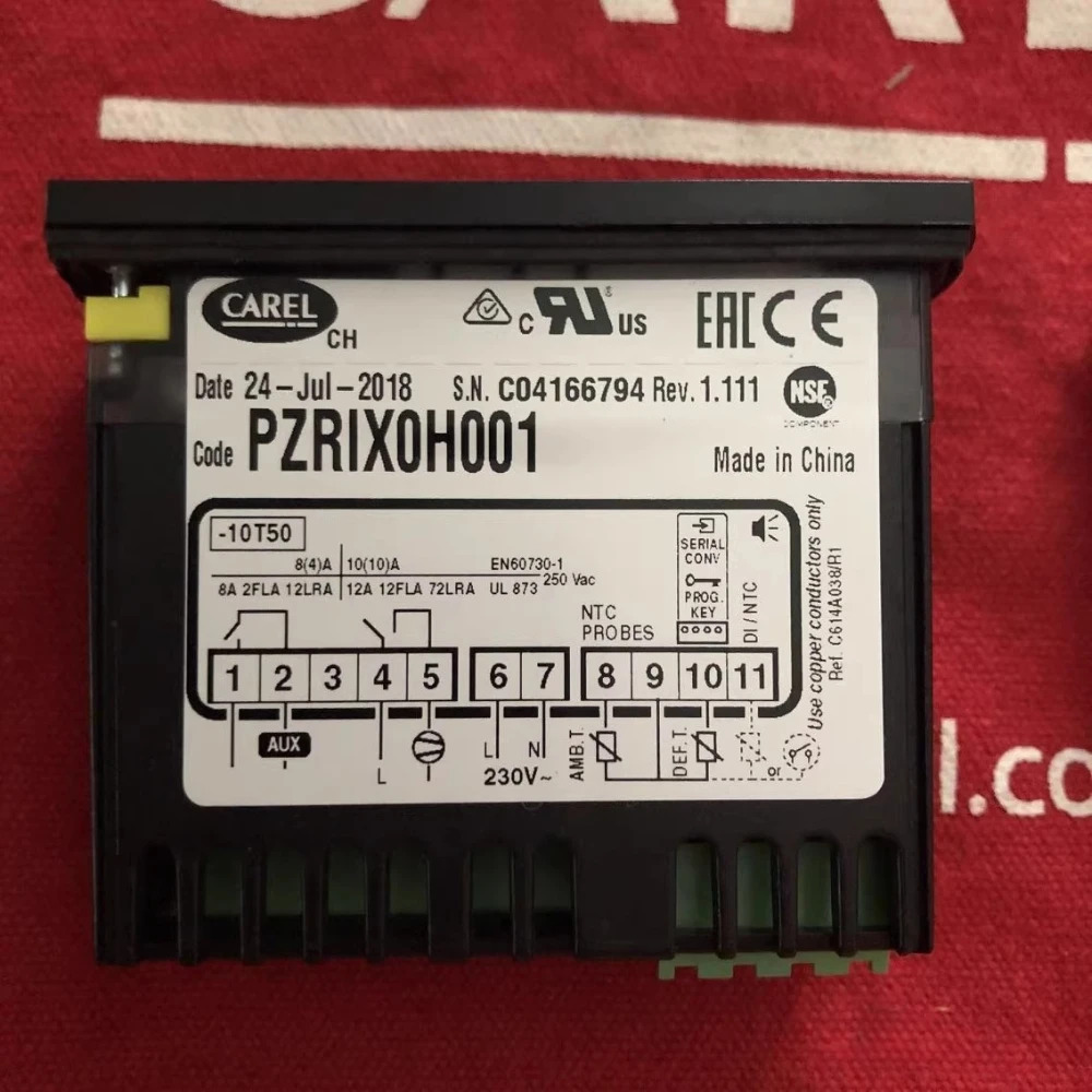 CAREL PZRIX0H001 PZRIXOH001 센서가 포함된 온도 조절기 새