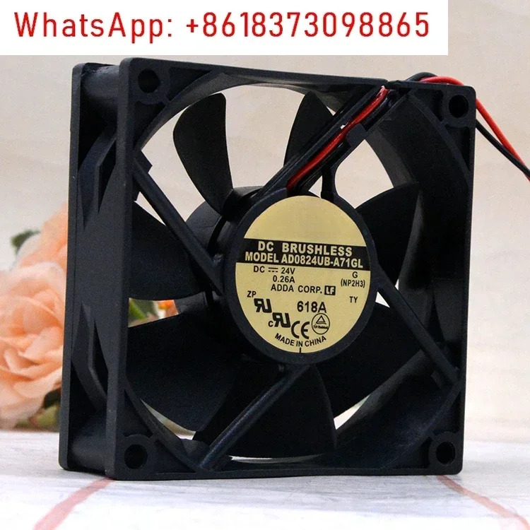 5Pcs 24V0.26A 8025 AD0824UB-A71GL 인버터 8cm 대용량 팬