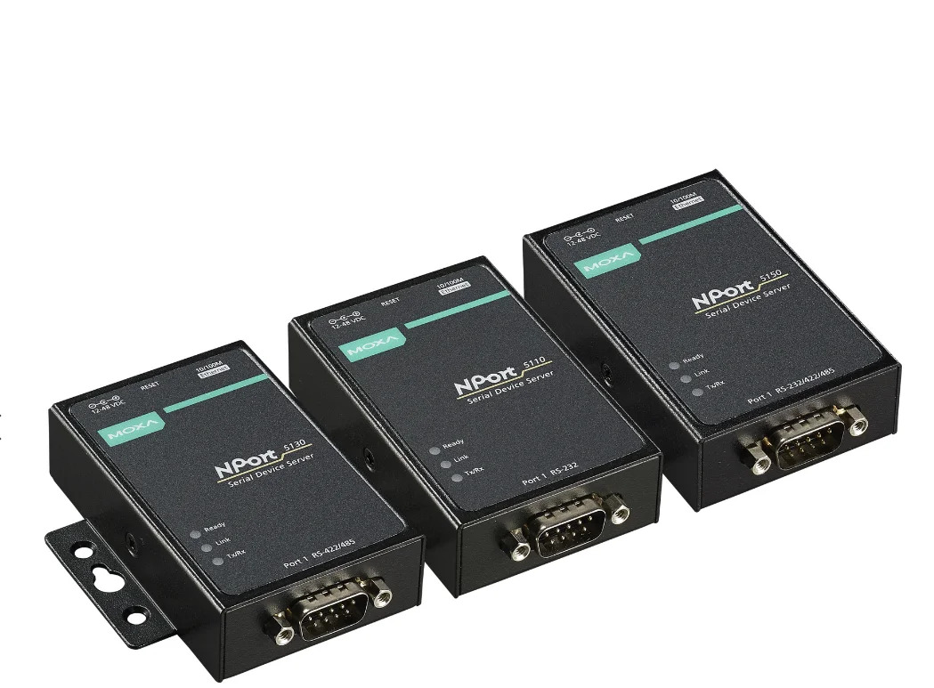 MOXA NPort 5150 시리얼 서버 모듈 NPORT5150 RS232/422/485 포트 신