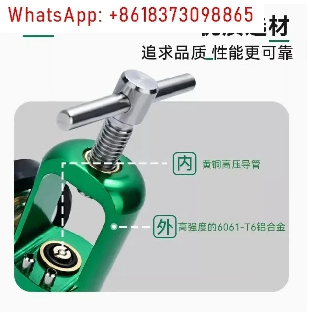 0-4 LPM 소아산소 탱크 조절기 CGA870 O2 실린더미니 0 15 L/min