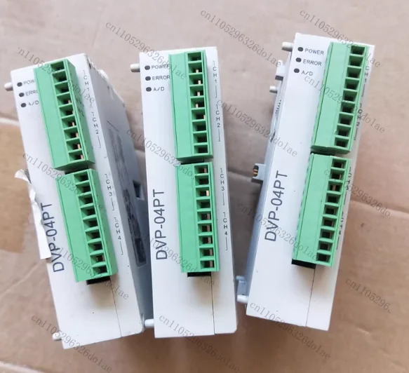 PLC 확장 DVP04PT-S 온도 모듈 리퍼 완료 잘 작동함