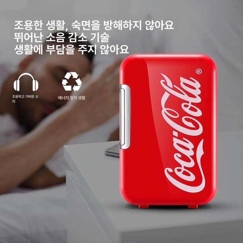 코카콜라 미니 냉장고 6L 차량용 소형 화장품 - 상세 이미지 5