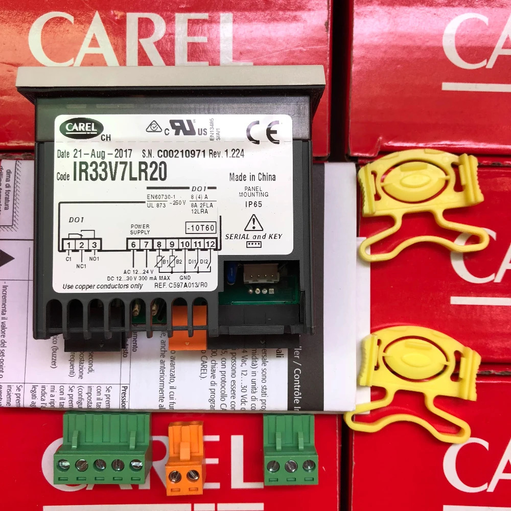 CAREL IR33V7LR20 온도 조절기 새
