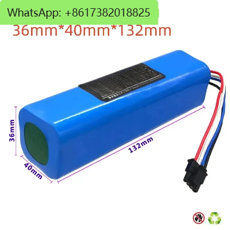 Dreame호환 F9 D9 L10Pro/PLUS S10pro S20 X10 X20 P2008/P2026/P2150-4S2P-MMBK RLS6LADC/2 RLS92CE 스위핑 배터