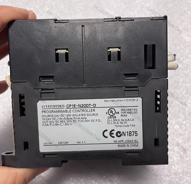 1개 PLC CP1E-N20DT-D 모듈 리퍼 완료