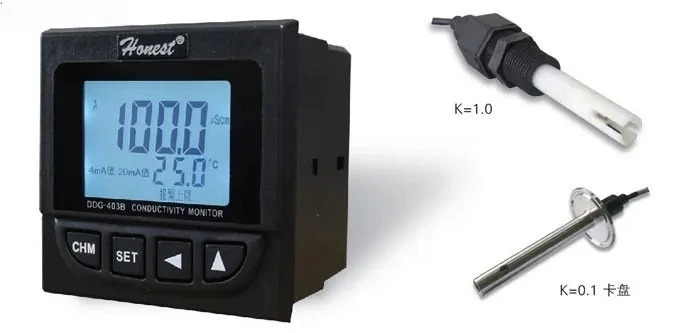 Shanghai Chengci DDG-403B단일 프로브 산업전도도 측정기LCD 온라모니터