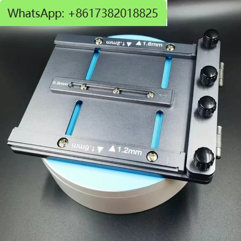 스틸 메쉬 인쇄 테이블 미니 솔더 페이스트 도구 0.8MM/1.0MM/1.2MM/1.6MM PCB 고정 장치 홀더