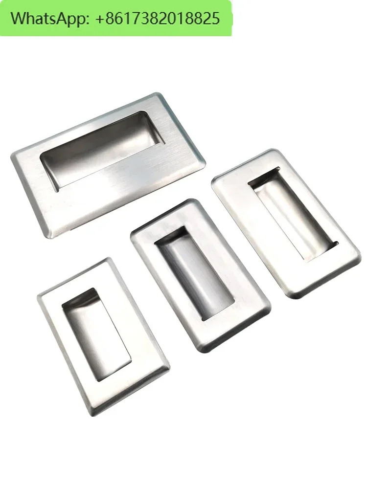 4Pcs UWUAN94/109.5/138-N 핸들 304 스테인레스 스틸 핸들매립형 숨겨진 포함