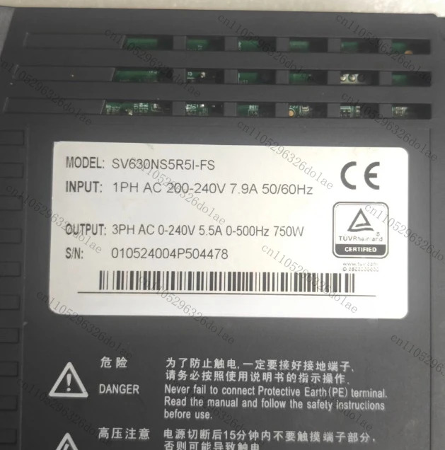 서보 드라이브 SV630NS5R5I-FS 리퍼 완료