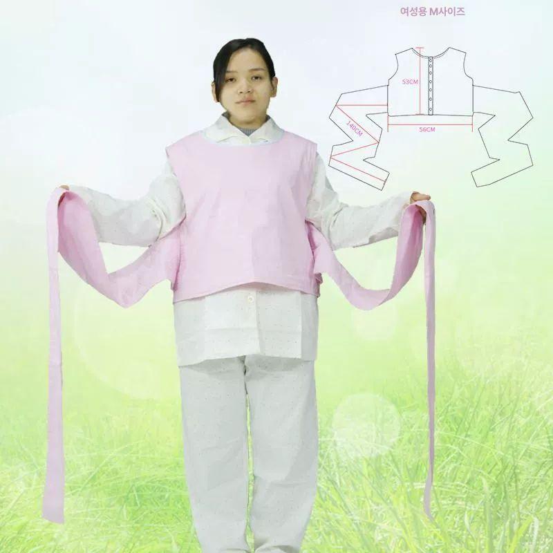 억제복 장갑 노인 돌봄용 통제복 아대 보호 구속복 S 40.0 50.0kg 프리사이즈 - 상세 이미지 2
