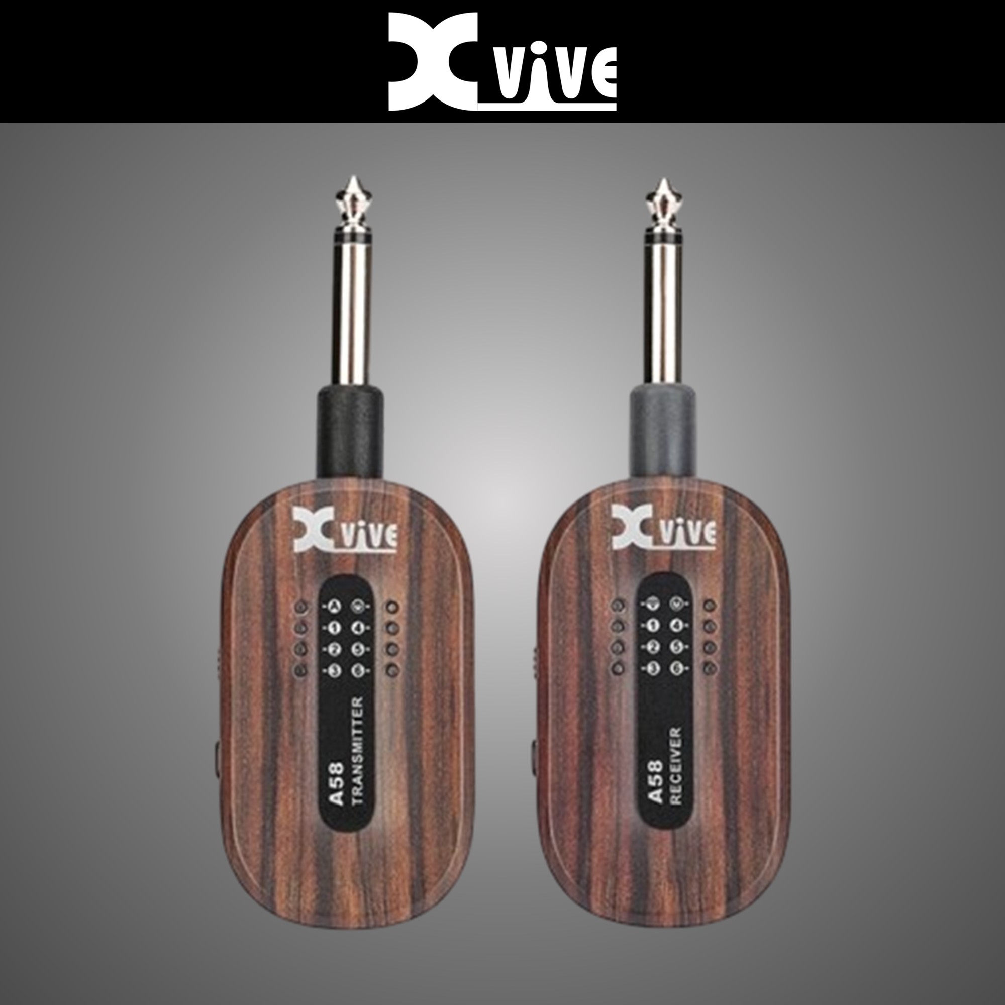 Xvive A58 엑스바이브 5.8GHz 기타 베이스 전용 무선 시스템 송수신기 와이어리스 - 상세 이미지 4