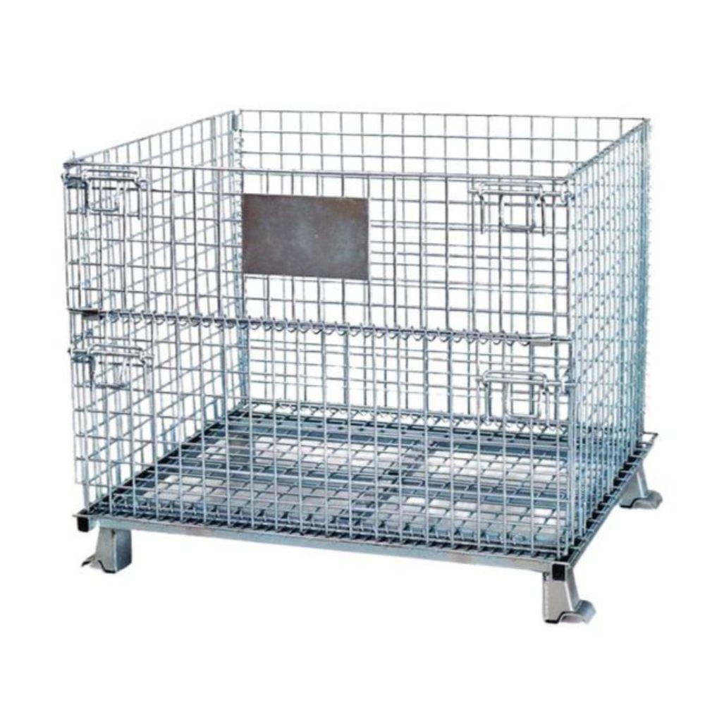 철망 바스켓 덮개 산업용 대차 수레 뚜껑 화물 철파레트 1000x800x840mm-B1 - 상품 이미지