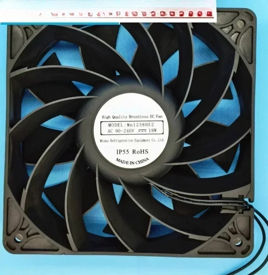 오리지널 24V 48V EC AC MM 12CM 12038 4000RPM대용량 냉각팬 Mn1238he2 쿨링 팬