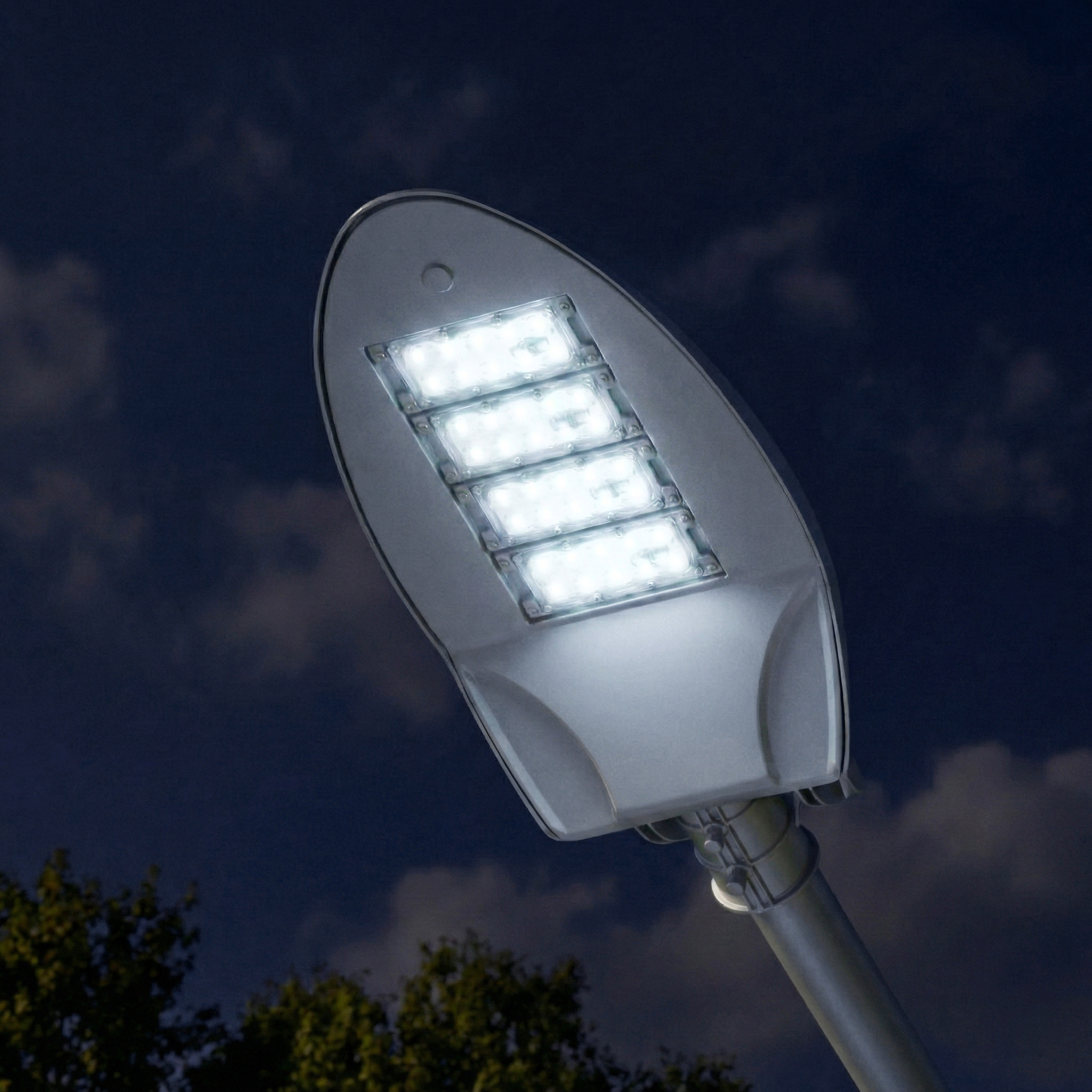 LED 보안등 헤드125W 전기 가로등 정원등 아파트 공원등 공장등 외등 조명 종류 설치 이미지 7