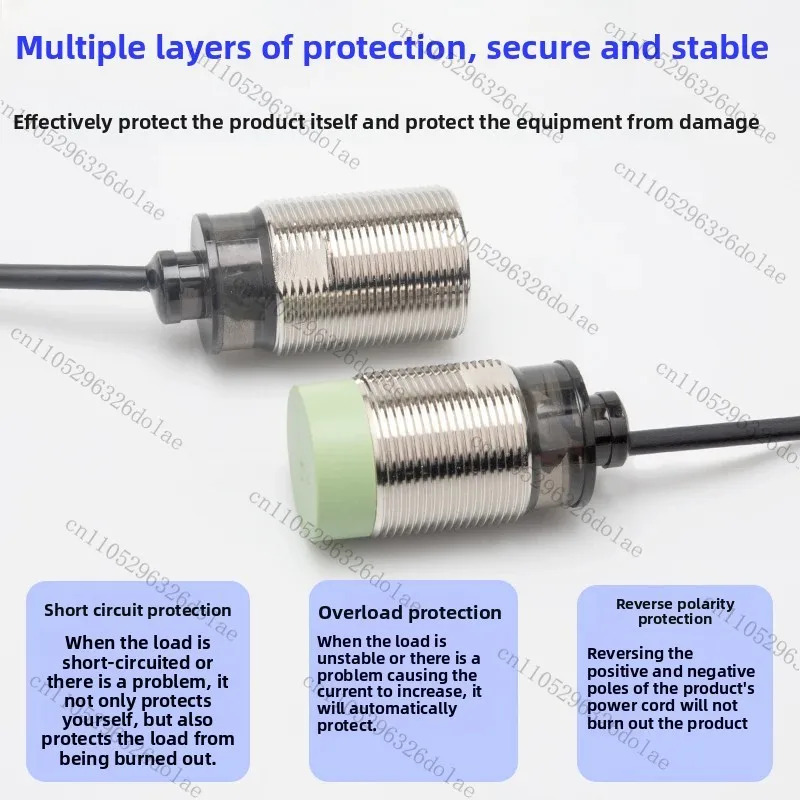 M30 금속 유도 스위치 DC 삼선 NPN 상시 개방형 PR30-10DN/DP/AC/PRT30-15DO