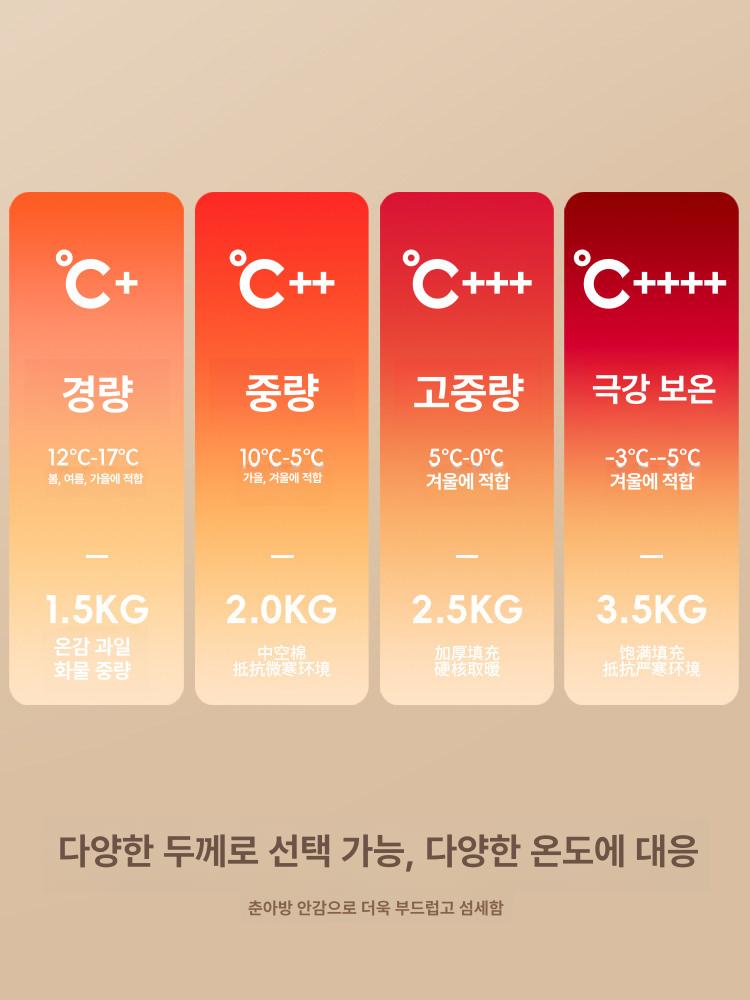 대형 동계 침낭 캠핑 차박용 경량 침낭 이불 - 상세 이미지 5