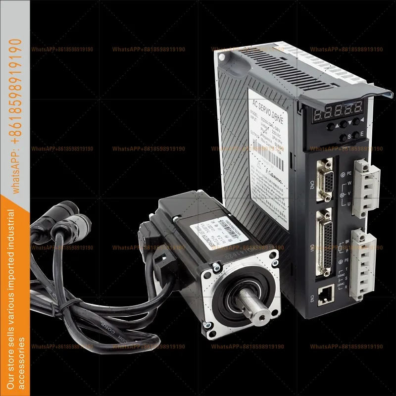 60/80/110 AC 서보모터 드라이버 130 세트 컨트롤러 400/750W/485 통신 포장