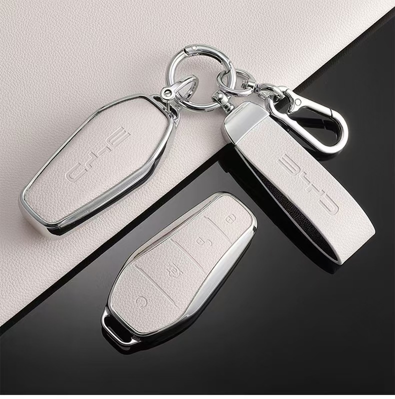 레더 BYD 전용 씨라이언7 차키케이스 키홀더 키링 포함 BYD, SL-01, 어반브라운 - 상세 이미지 3
