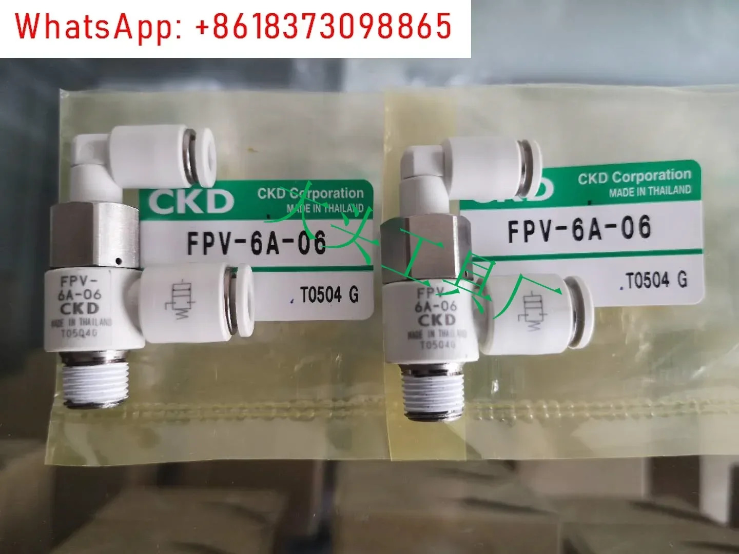 FPV-6A-06 CKD 정지 밸브