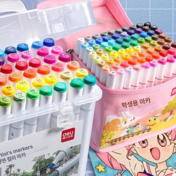 롱 헤드 목공 유성 마커펜 타일 방수 펜 속건성 마킹펜 - 상품 이미지