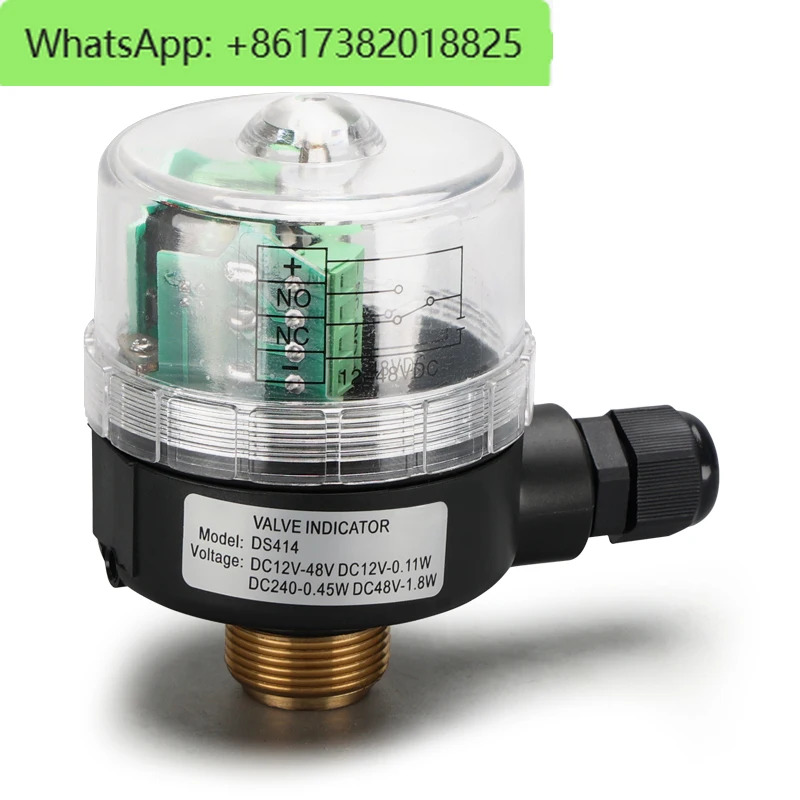 공압식 시트 밸브 DS414 M26 DC12V-48V 표시기리턴 리미트 스위치