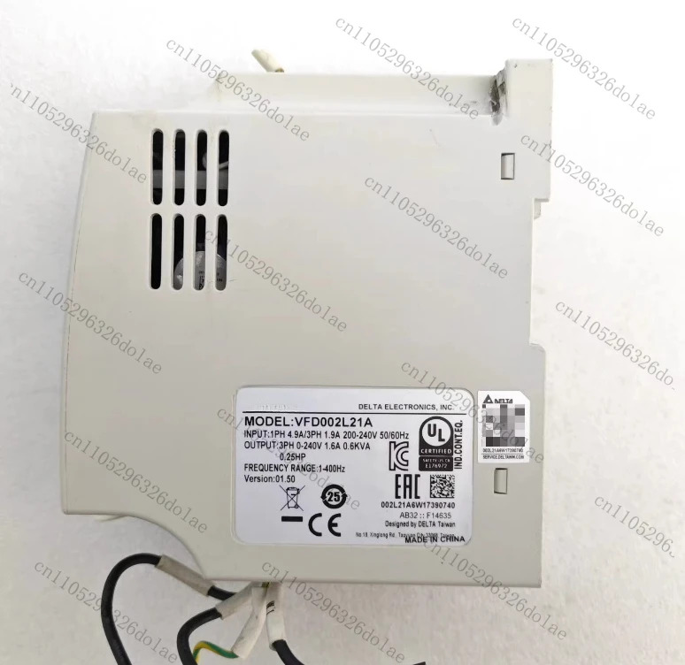 주파수 변환기 VFD002L21A 0.2KW 리퍼 완료 OK