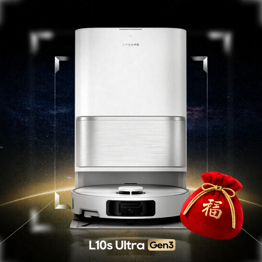 [설+선물한정세일/2026신제품] 드리미 L10s Ultra Gen3 로봇청소기 사이드 브러시 엉킴 방지 열풍건조 제품 이미지