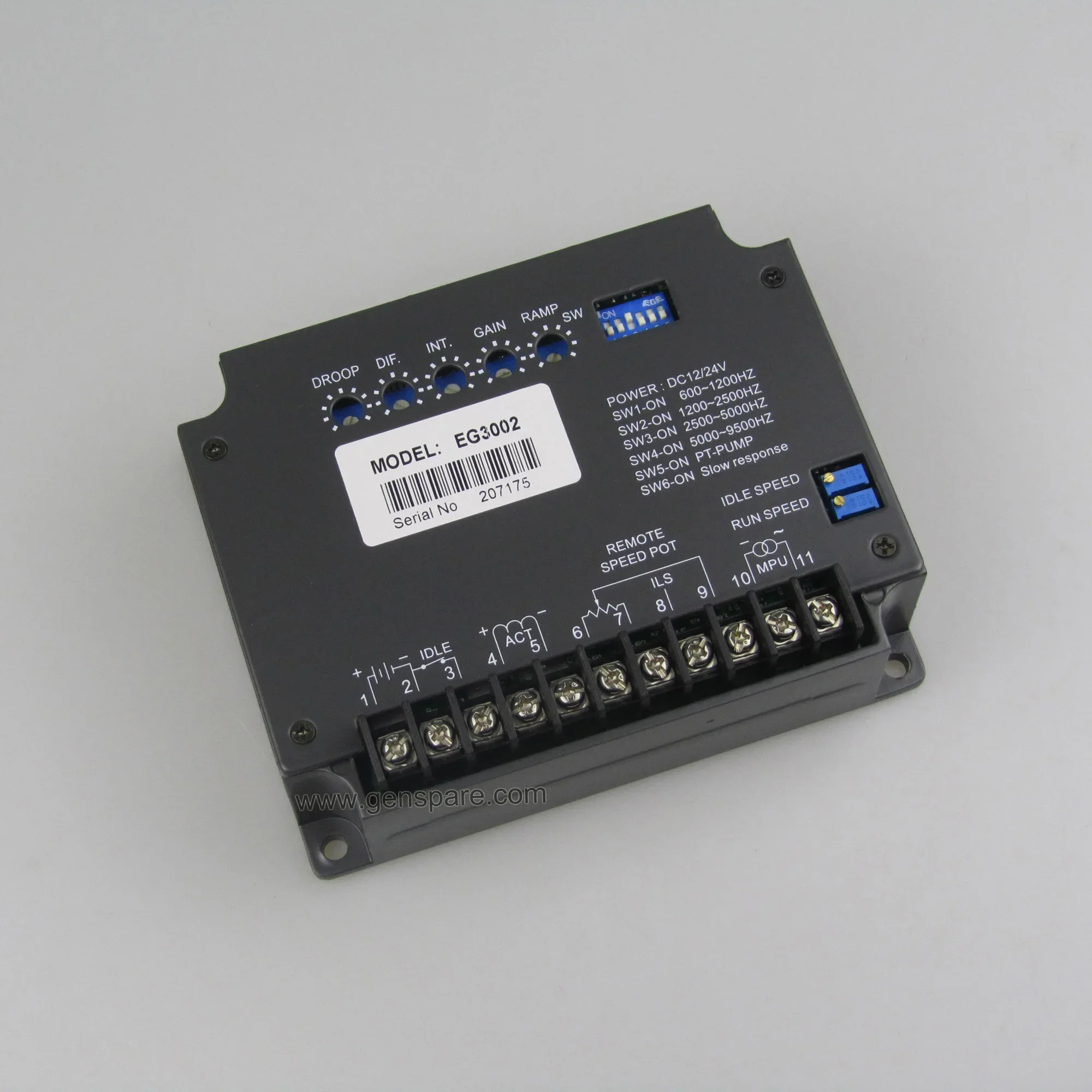 쿠엔진 속도조절기 컨트롤러 EG3002 교체