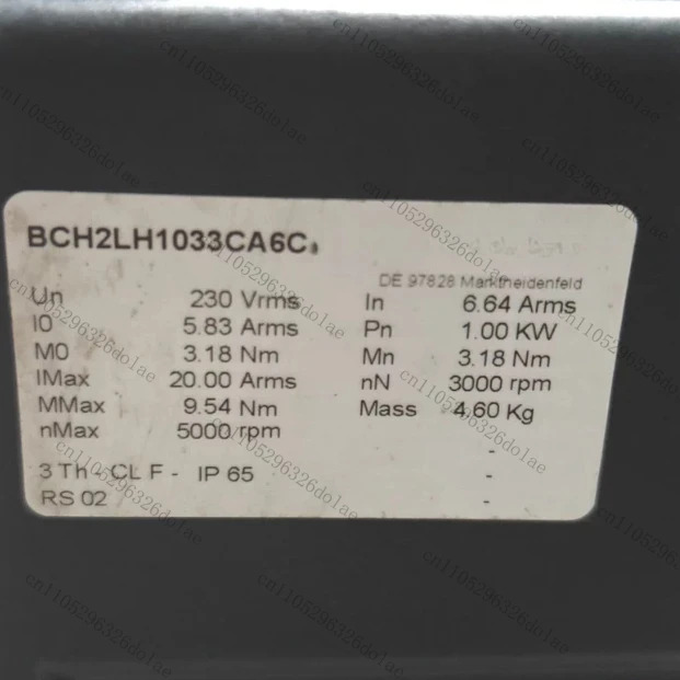 서보모터 BCH2LH1033CA6C 리퍼 완료