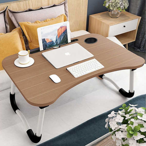 간이 베드 테이블 우드 침대 노트북 테이블 접이식 좌식