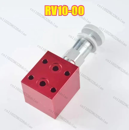 1개 유압 압력 조절기 RV10-00 직동식 핸들 나사형 카트리지 릴리프 밸브