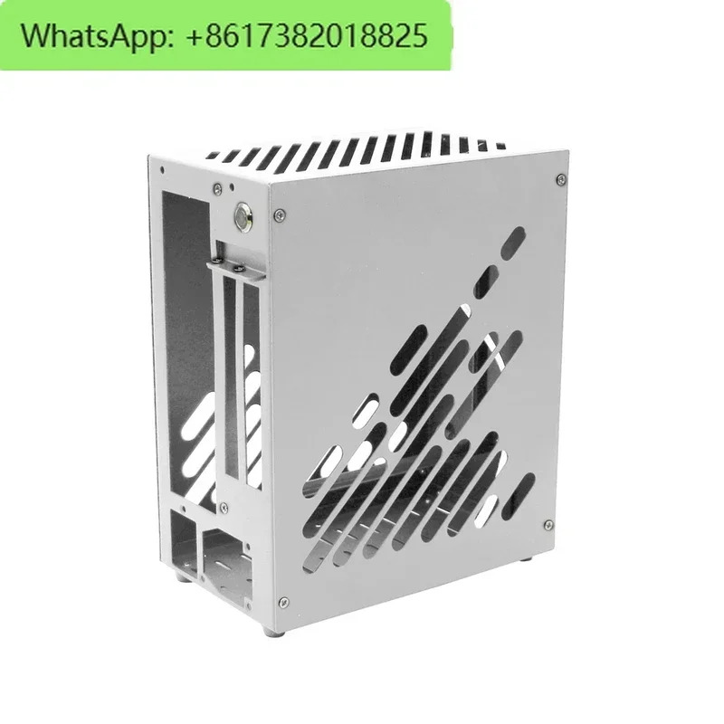 M24ITX 휴대미니 알루미늄 측면 A4 휴대케이스 소형 1uflex 전원공급장치 단독 디스플레이 케이스 K39