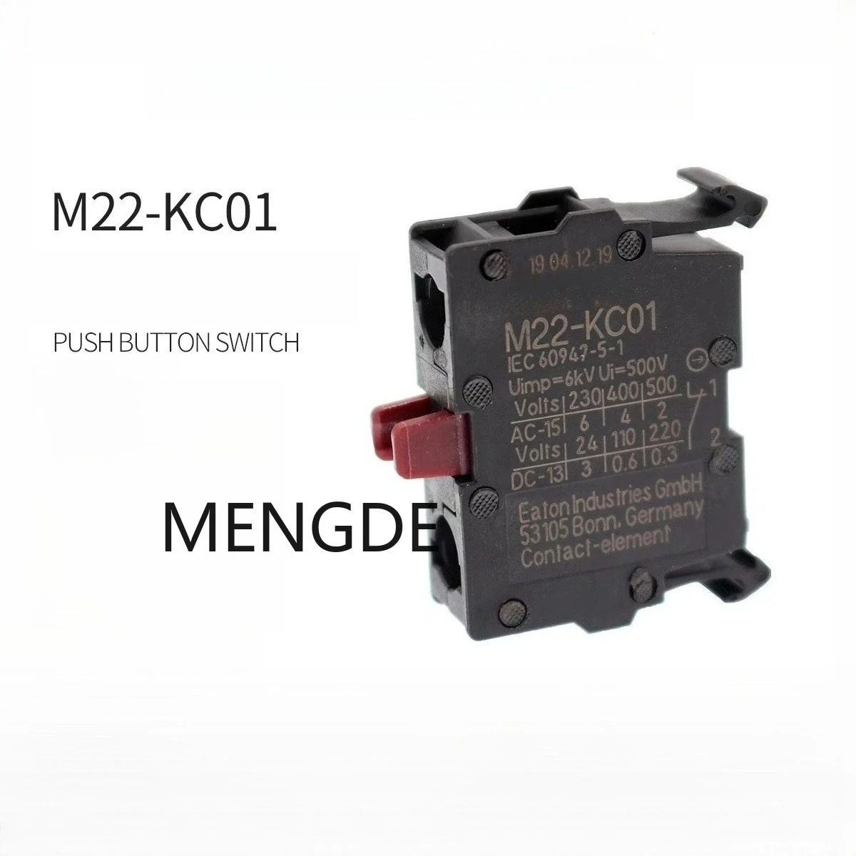 10PCS 접촉기 보조 접점 스위치 M22-K10 M22-K01 M22-KC10 M22-KC01 원본