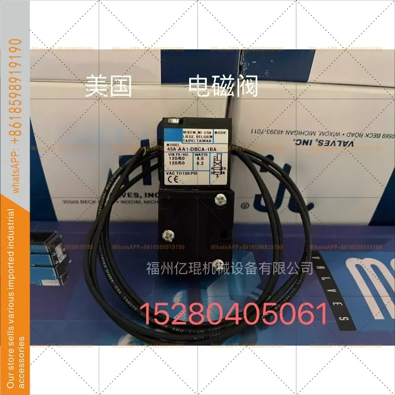 미국솔레노이드 밸브 45A-BC1-DEFJ-1JM MOD 2474/-SC1-DDAA-1BA