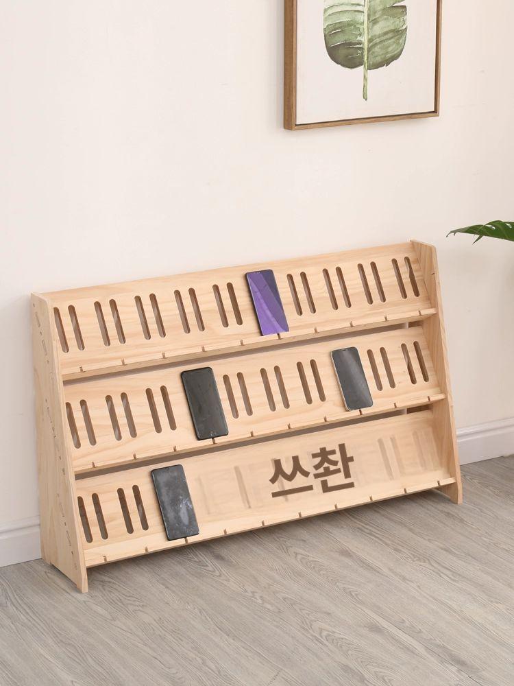 스마트폰 핸드폰 충전 거치대 보관함 학원 회사용 - 상세 이미지 2
