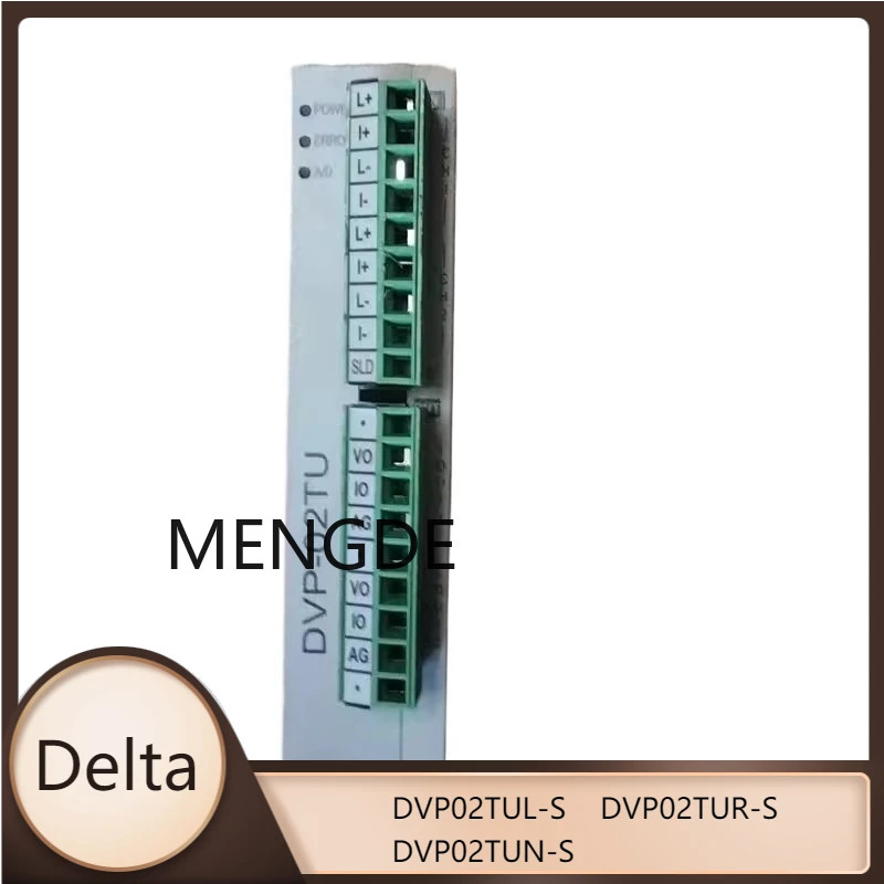 Delta SLIM 시리즈 온도 제어 모듈 DVP02TUN-S DVP02TUR-S DVP02TUL-S 2 입력 출력 원본
