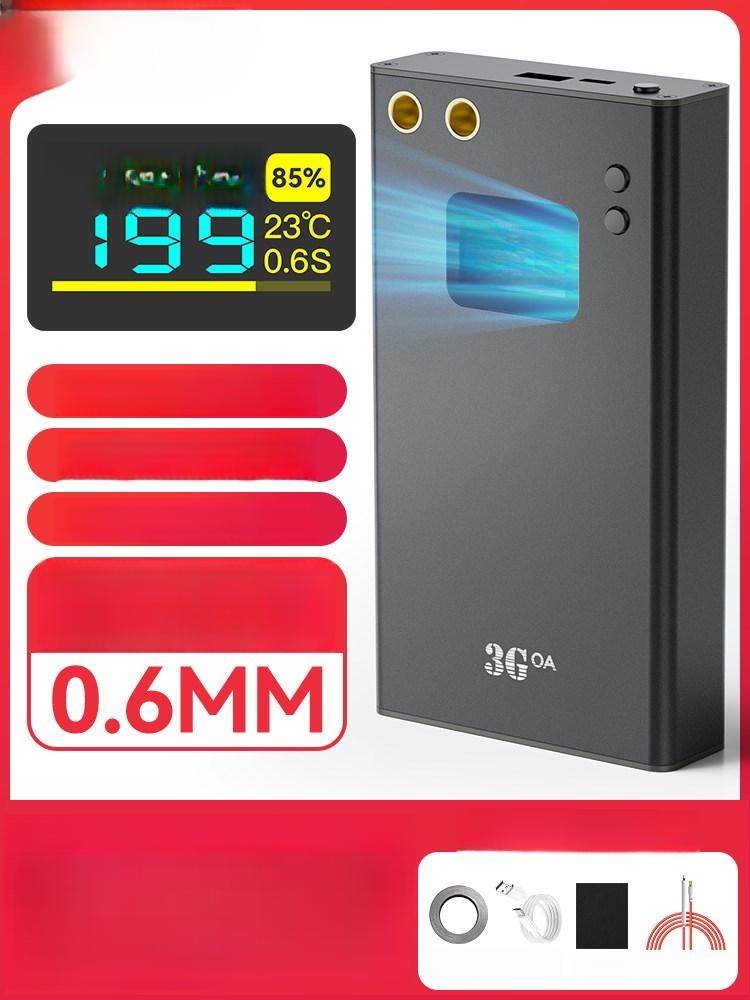 휴대용 스폿용접기 디스플레이 용접 속도 조절식 DIY용 LCD 프리미엄 70단계전력7500mAh대용량 - 상품 이미지