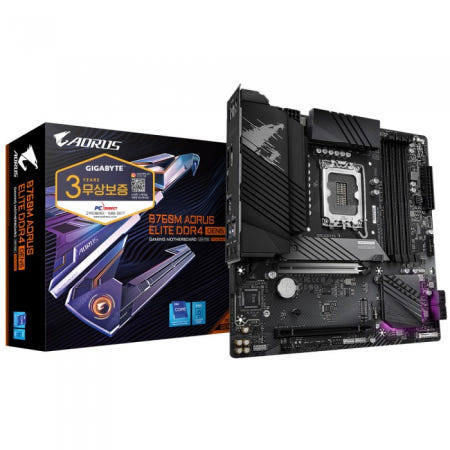 -GIGABYTE B760M AORUS ELTIE D4 GEN5 피씨디렉트-(빠른배송)