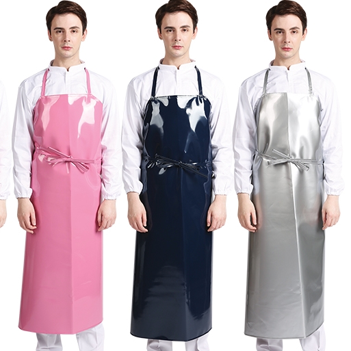 양면 코팅 방수 앞치마 주방 수산시장 롱 긴 남녀공용가게 업소용 식당 음식점 횟집 남자